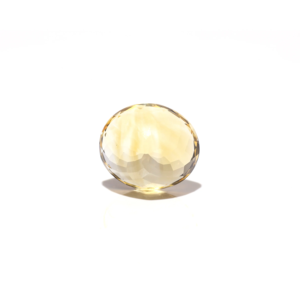 Natural Citrine Loose Stone 11.1 Carat Certified IGI Fine Yellow Orange Raw Gemstone for Jewelry Making - Product Image 2