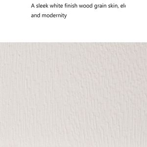 36X80 Estilo contemporáneo 4-Lite Vidrio esmerilado Puerta de entrada de fibra de vidrio Brickmould Mano izquierda Inswing Marco de vinilo Frente blanco - Product Image 4