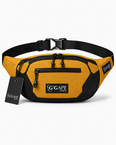Sac banane en nylon GAPE SPORTS, sangle réglable, fermeture éclair, unisexe, décontracté, résistant à l'eau, léger, multifonctionnel - Product Image 2
