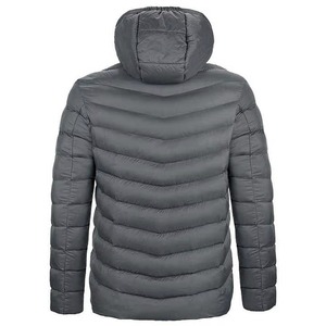 QFZ490 <b>Men's</b> Casual Winter <b>Jacket</b> Breathable Waterproof Outdoor Mountaineering Utility Windbreaker Custom Front Logo Zipper - Product Image 2