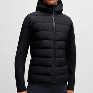 Veste de course pour homme personnalisée, légère, rembourrée, style hybride, manteau isolant chaud pour l'hiver, randonnée, golf, sports - Product Image 3