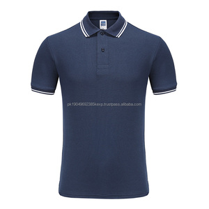 Polo de Golf para Hombre Más Vendido, Camiseta de Alta Calidad, Algodón Personalizado, Corta, Logotipo Bordado, Tejido de Punto, Impresión, Venta al por Mayor - Product Image 2