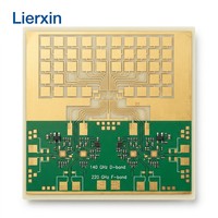 Carte de recherche haute fréquence Rogers 6G AI pour communication terahertz, PCB de bande de base, 100-300 GHz