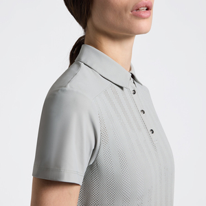 High Quality 4way Stretch Horse Riding Equestrian Shirt Top <b>Base</b> <b>Layer</b> Competition Show Shirt Polo in Soft Feel Technical Fabric - Product Image 4