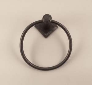 Anillo para toallas de hierro de calibre grueso, soporte duradero para baño, para instalación en entidades institucionales y públicas - Product Image 4