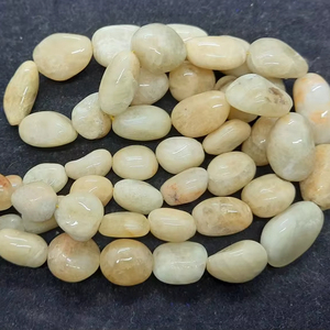 ลูกปัดอะความารีนสีเหลืองธรรมชาติทรงหยดน้ำขนาด 8x10-12x16 มม. ลูกปัดพลอยอะความารีนสีเหลืองขัดเงา ขนาด 16 นิ้ว สำหรับทำเครื่องประดับ - Product Image 1