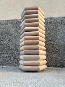 Porte-parapluies en bois de qualité supérieure pour l'entrée, rangement multifonctionnel pour parapluies, cannes et rouleaux, et décoration intérieure élégante, provenant d'Inde. - Product Image 6