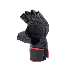 Guantes de MMA de Medio Dedo de Cuero PU Personalizados para Hombre, Antideslizantes, Transpirables, con Cierre de Gancho y Bucle para Muñeca, Impresión de Silicona Personalizada - Product Image 6