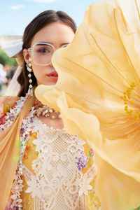 Traje Salwar Kameez Pakistaní Bordado Listo para Usar al por Mayor con MOQ Bajo para Mujer, Vestido Casual para Fiesta de Eid, para Mujeres Adultas - Product Image 3