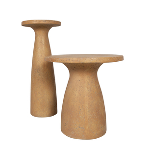 Produits tendance fabriqués au Vietnam, table d'appoint en pierre, table d'appoint sur piétement, emballage personnalisé - Product Image 4