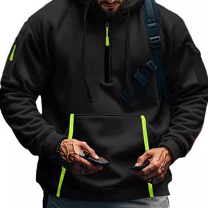 Sweats à capuche unisexes de luxe en molleton bouclette tricoté sans cordon, vierges, imprimés, coupe oversize, qualité supérieure - Product Image 1