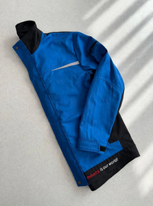 Custom Logo Work <b>Jacket</b> <b>Men</b> Industrial Construction Uniform Blue Black Workwear <b>Jacket</b> With <b>Reflective</b> Stripe - Product Image 4