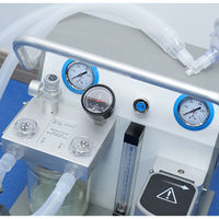 Appareil d'anesthésie vétérinaire portable avec modes manuel et automatique, et vaporisateur