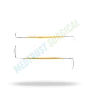 Retractor Nasal de Doble Extremo Cerkes de 15 cm, Instrumento Quirúrgico para Rinoplastia, Herramienta ORL - Product Image 4
