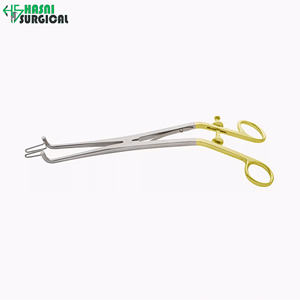 Espéculo endocervical Kogan con mango dorado desviado, instrumento de ginecología - Product Image 3