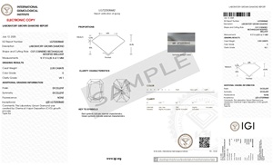 Diamante Cultivado en Laboratorio CVD de 2.00 Quilates, Corte Radiante, Color E, Claridad VS1, Certificado IGI, para Creaciones de Joyería Moderna - Product Image 2