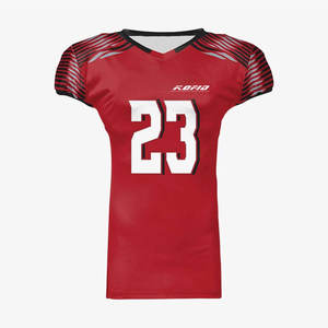 Camiseta de Fútbol Americano, Duradera, de Secado Rápido, Transpirable, con Logotipo del Equipo, Número Personalizado, Camiseta de Fútbol Americano Personalizada - Product Image 1