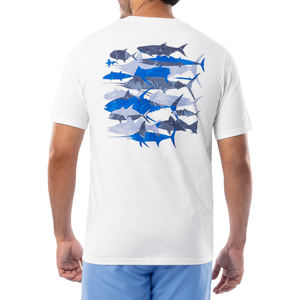 Camiseta de Pesca Personalizada para Hombre, de la Mejor Calidad, Secado Rápido y Transpirable, Tallas Grandes, Servicio OEM ODM, Cantidad al por Mayor - Product Image 5