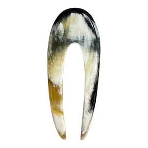 Broches en corne de buffle écologiques, élégantes et traditionnelles, pour la décoration des cheveux et comme cadeau de mariage, fabriquées en Inde - Product Image 6