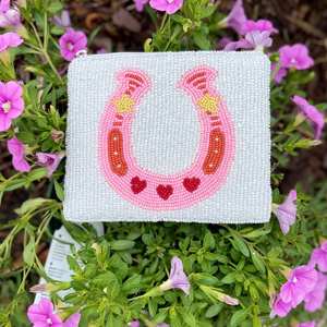 Porte-monnaie et trousse de maquillage classiques en perles de verre avec couleur personnalisable, cadeau de mariage/fête pour elle, artisanat MS - Product Image 4