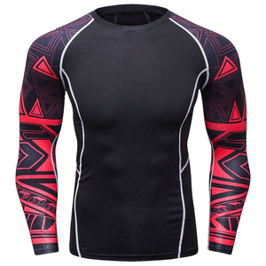Camiseta de Compresión de Manga Larga Personalizada para Surf y BJJ, Protección Solar, Sublimada, para Adultos, Venta al Por Mayor - Product Image 3