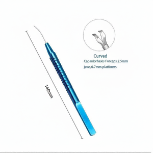 High Quality Titanium Alloy Capsulorhexis Forceps Manual Instrument Set for Hair Transplant CE Certified Class II - Product Image 4