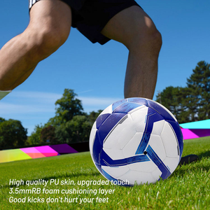 2026 Official Match Custom Soccer Balls Size 5 Professional Wound Indoor Competition <b>Football</b> Custom Design And Logo - Product Image 5