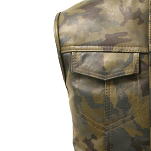 เสื้อกั๊กหนังผู้ชายระบายอากาศได้ดี - Product Image 5