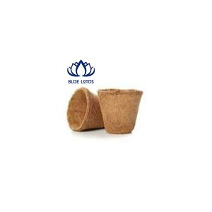 Pot en fibre de coco biologique de haute qualité |   Pot de culture rond naturel pour l'agriculture - Product Image 1
