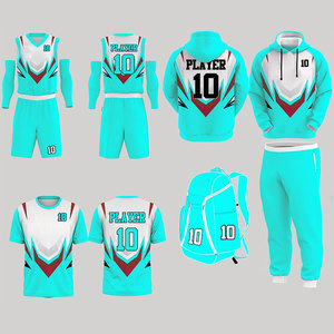 Ensemble de maillot et short de basketball respirant en polyester de haute qualité, coupe confortable, sans manches, pour l'entraînement et les matchs - Product Image 1