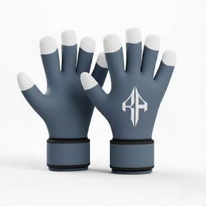 Gants de gardien de but respirants de qualité supérieure, unisexes, matériau personnalisé en PU, protection des doigts et du pouce, par RIVIAN ATLANTIC - Product Image 1