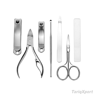 ชุดอุปกรณ์ทำเล็บมืออาชีพ คุณภาพสูง คลาสสิก หรูหรา 7-in-1  พร้อมกล่องเก็บ  ทำจากสแตนเลส - Product Image 2