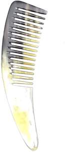 Handcrafted Natural Horn <b>Comb</b> Anti-Static Hair <b>Wide</b> Fine Tooth Design Gentle Detangling Scalp Care - Product Image 4