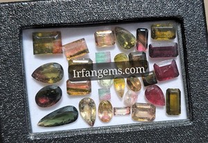 Lot de Tourmaline 100% Naturelle Taillée, Prix de Gros, Pierres de Tourmaline Artisanales de Petite Taille pour la Fabrication de Bijoux, Lot de Cristaux de Tourmaline en Vrac - Product Image 2