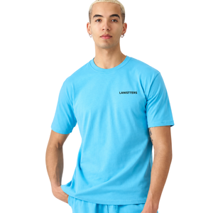 เสื้อยืดคอกลมแขนสั้นทรงปกติเรียบง่ายสบายๆ ใส่ได้ทุกวัน สั่งทำได้ ขายส่ง เสื้อผ้าฝ้ายเจอร์ซีย์ เสื้อยืดพื้นฐาน - Product Image 1