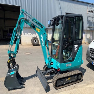 Mini-excavatrice compacte Kobelco pour chantiers étroits, terrassement, installation de canalisations, aménagement paysager - Product Image 5