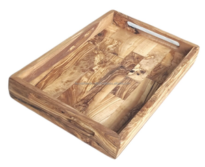 Juego de bandejas de madera de acacia rectangulares al por mayor, plato de madera para servir aperitivos, frutos secos, bandeja de aperitivos al por mayor - Product Image 3