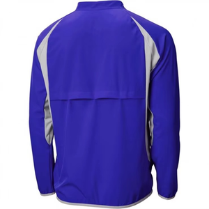 เสื้อแจ็คเก็ตเบสบอลแบบมีตาข่ายระบายอากาศ แขนยาว ปักลายตามสั่ง ขายดี เหมาะสำหรับกีฬาเบสบอล โค้ช และผู้เล่น - Product Image 5