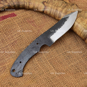 Cuchillo Forjado a Mano de Acero de Alto Carbono con Hoja de Punta Caída y Mango de Madera para Camping, Fabricación Personalizada OEM, Venta al por Mayor Directa de Fábrica UA - Product Image 2