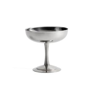 Bol à glace en métal finition lisse pour servir des desserts froids lors de la présentation des repas - Product Image 1