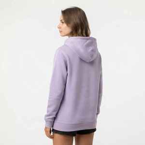 Sudadera con Capucha para Mujer, Color Lavanda, 100% Algodón, Corte Regular, Manga Larga, con Bolsillos, Logotipo Personalizado, Ropa de Otoño - Product Image 2