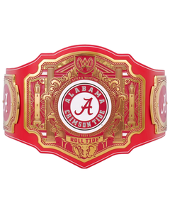 Surtechs International Réplique de ceinture de champion WWE Legacy Alabama Crimson Tide en cuir, taille adulte, objet de collection - Product Image 1
