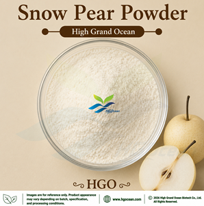 ผงลูกแพร์หิมะ HGO Factory Direct Supply (เกรดอาหาร) ผงผลไม้แบบพ่นแห้งหรือแบบฟรีซดราย - Product Image 1