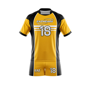 Rugby Training Uniform Custom Rugby Jersey And Short Breathable Moisture Wicking OEM ODM Sports Clothing Manufacturer Team Rugby - Product Image 1