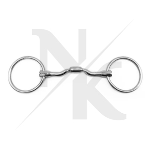 Anillo Suelto de Acero Inoxidable de Edición Limitada con Diseño de Bocado de Caballo y Eslabón Francés, Equipo de Equitación, Proveedor Mayorista Premium de Artículos Ecuestres - Product Image 3