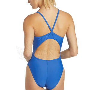 Traje de Baño de Una Pieza con Logotipo Personalizado, Corte Alto en la Parte Delantera, Material Spandex/Poliéster, Hecho en Pakistán - Product Image 6