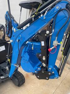 Excavadora R10 con control frontal, cilindro hidráulico, brazo telescópico, brazo giratorio, pulgar/basculante, tipo oruga, motor principal y PLC - Product Image 3