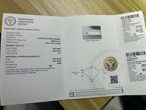 Diamants en vrac CVD cultivés en laboratoire 0,83/0,95 ct VVS, couleur bleu intense fantaisie, taille émeraude, certifiés IGI pour la joaillerie - Vente en gros - Product Image 3