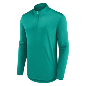 OEM Wholesale Men Long Sleeve Half Zip Athletic Shirt Sportswear Manufacturer - Product Image 1