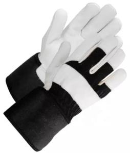 Gants de travail pour homme, équipement de protection en cuir de vache fendu, 707 - Product Image 2